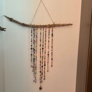 Extra Large Colorful Beaded Wall Hanging
